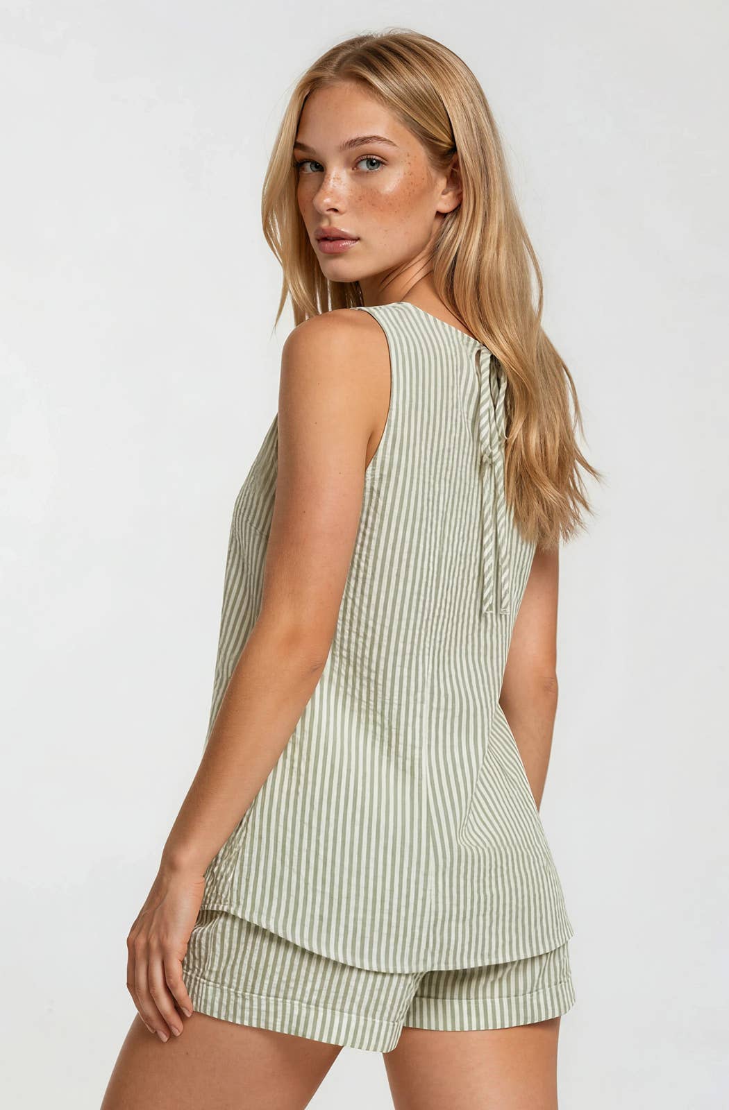 Julia Striped Matching Set