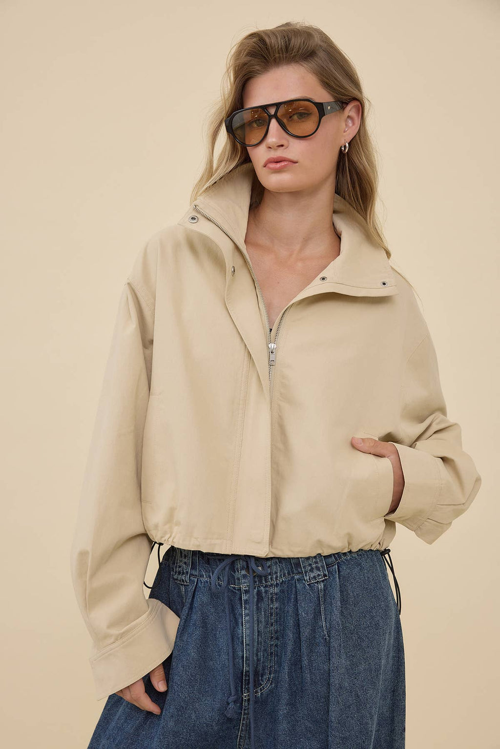 Josie Stand Collar Jacket