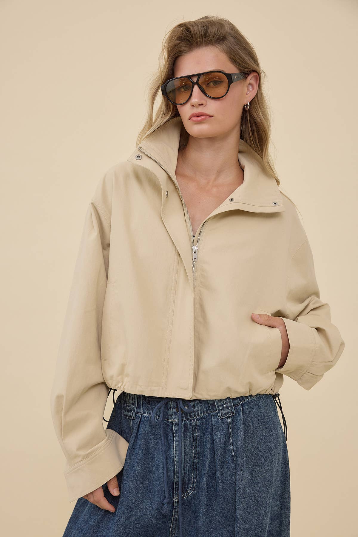 Josie Stand Collar Jacket