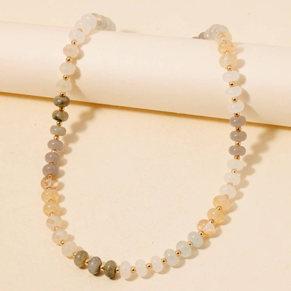 Moonlight Beaded Necklace