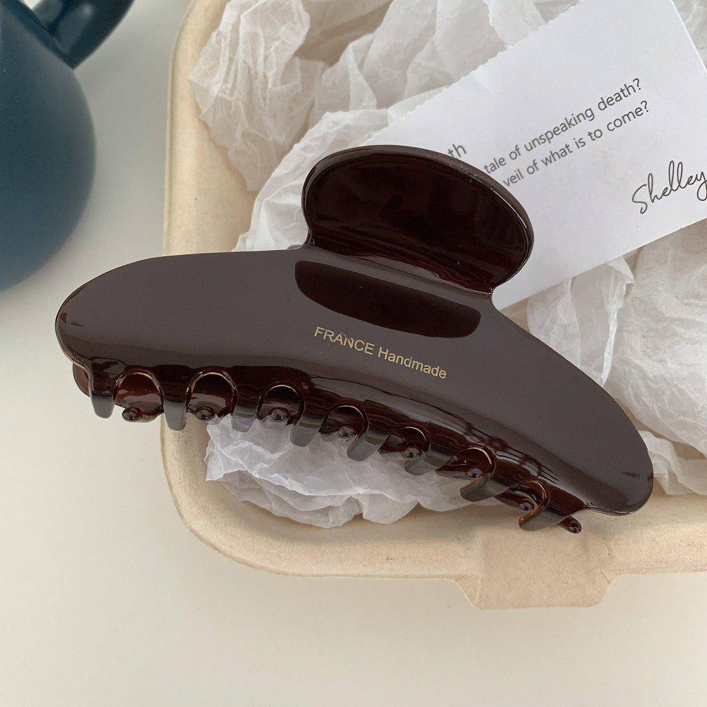 Ellison Claw Clip- Brown