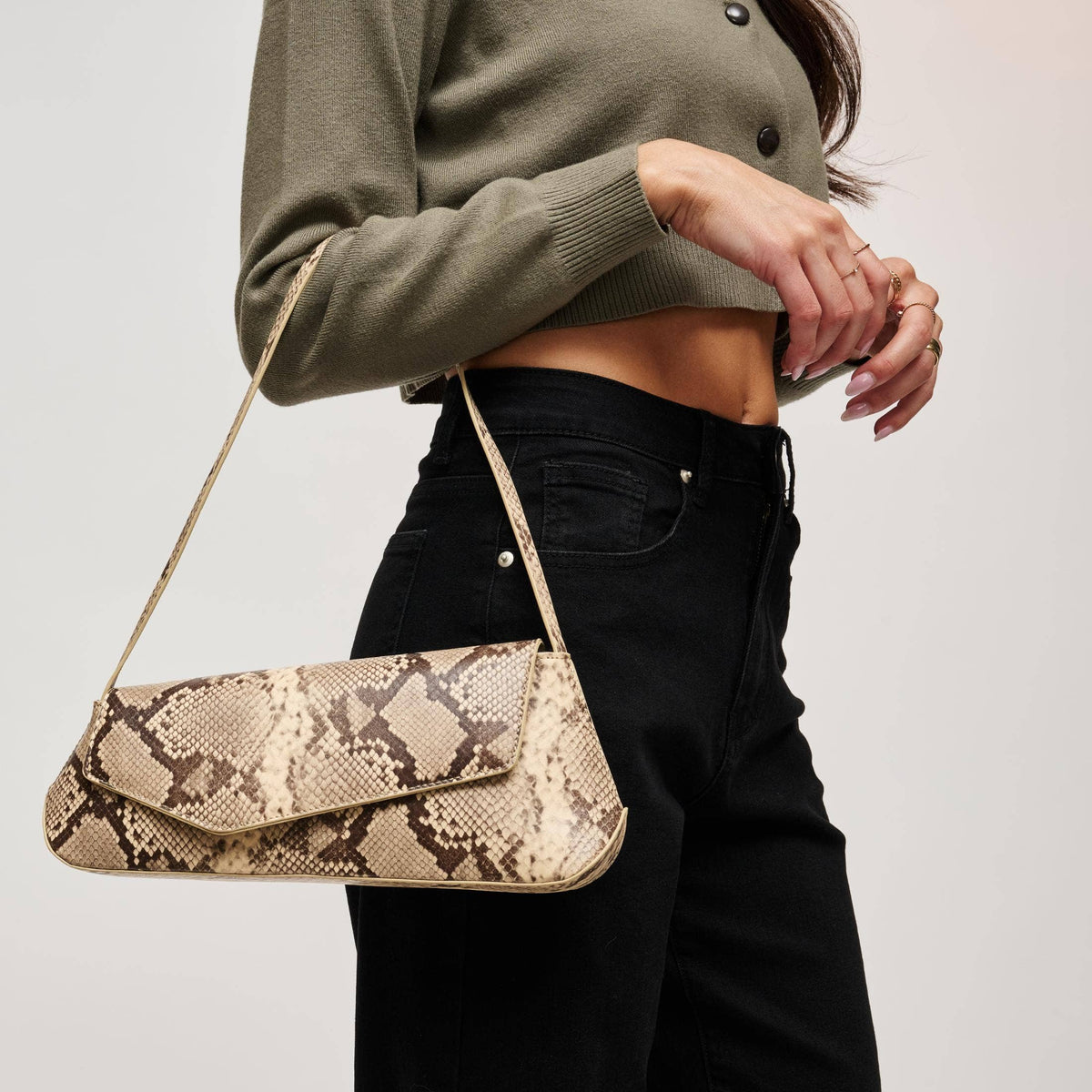 Mett Snake Shoulder Bag