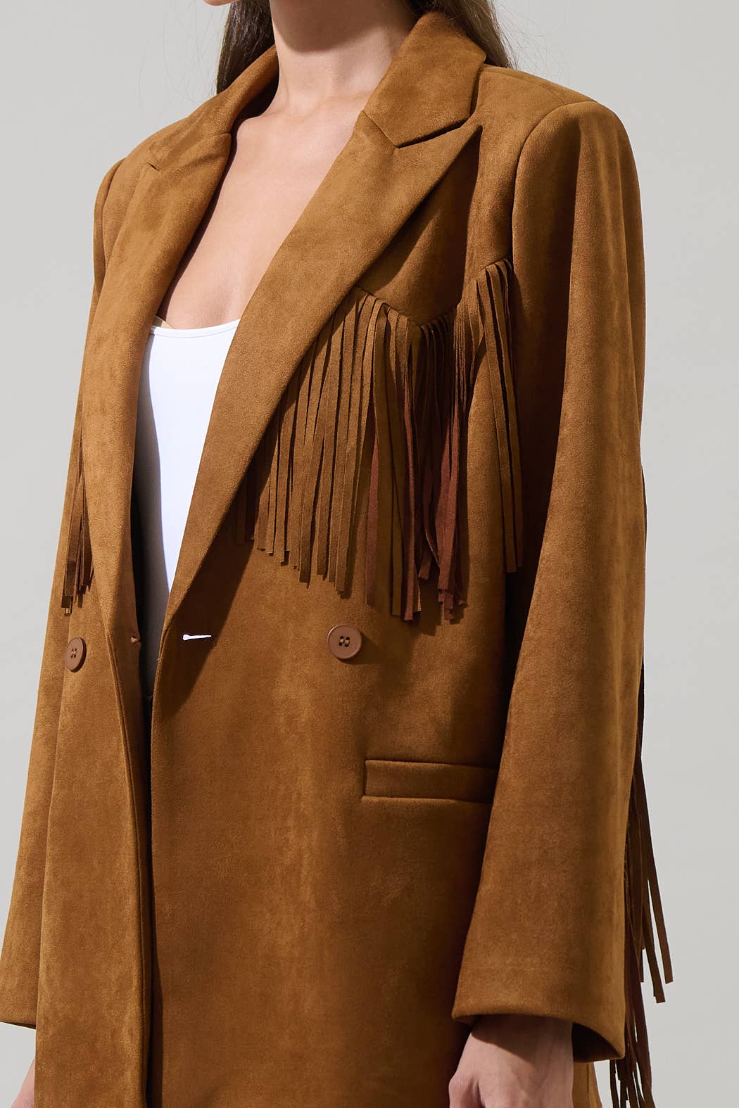 Out West Suede Finge Jacket