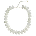 Bailey Chunky Beaded Necklace- Cream