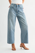 Lindsey Twist Seam Barrel Jean