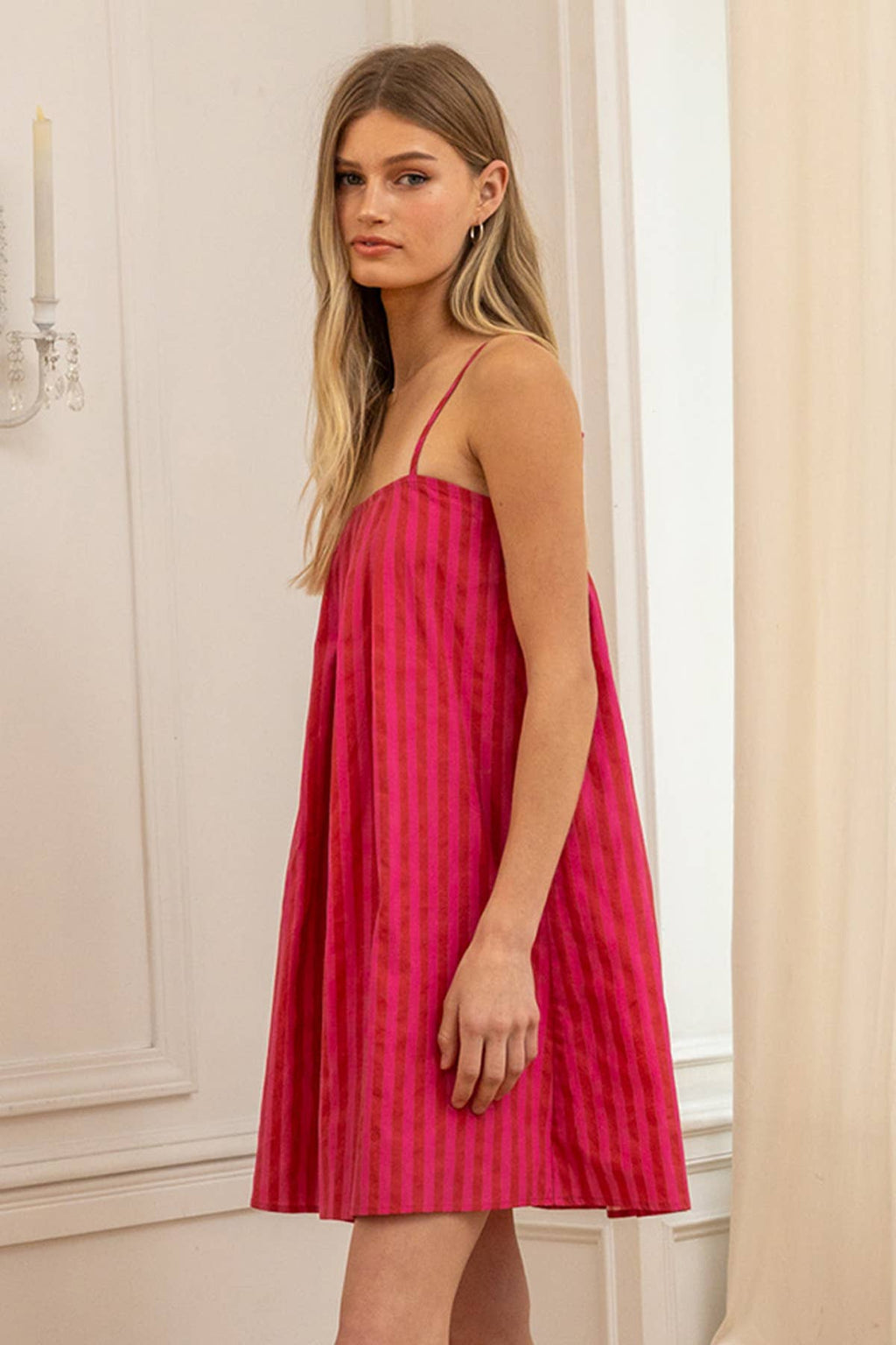 Candy Stripe Summer Dress