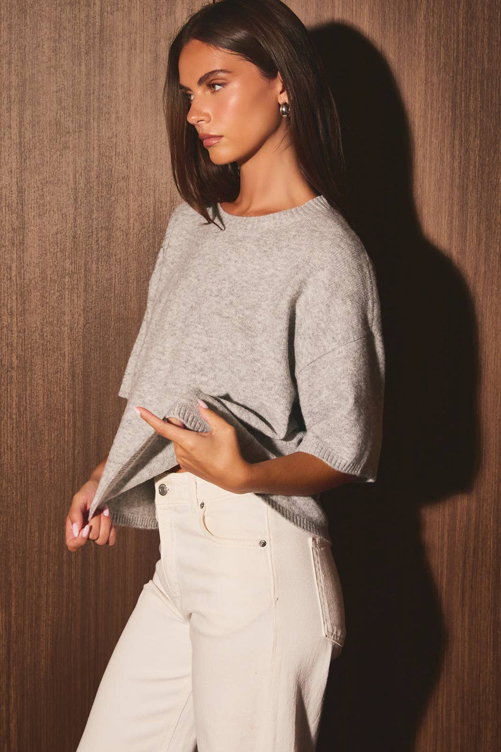 Lexie Short Sleeve Sweater