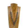 Flower Concho Necklace