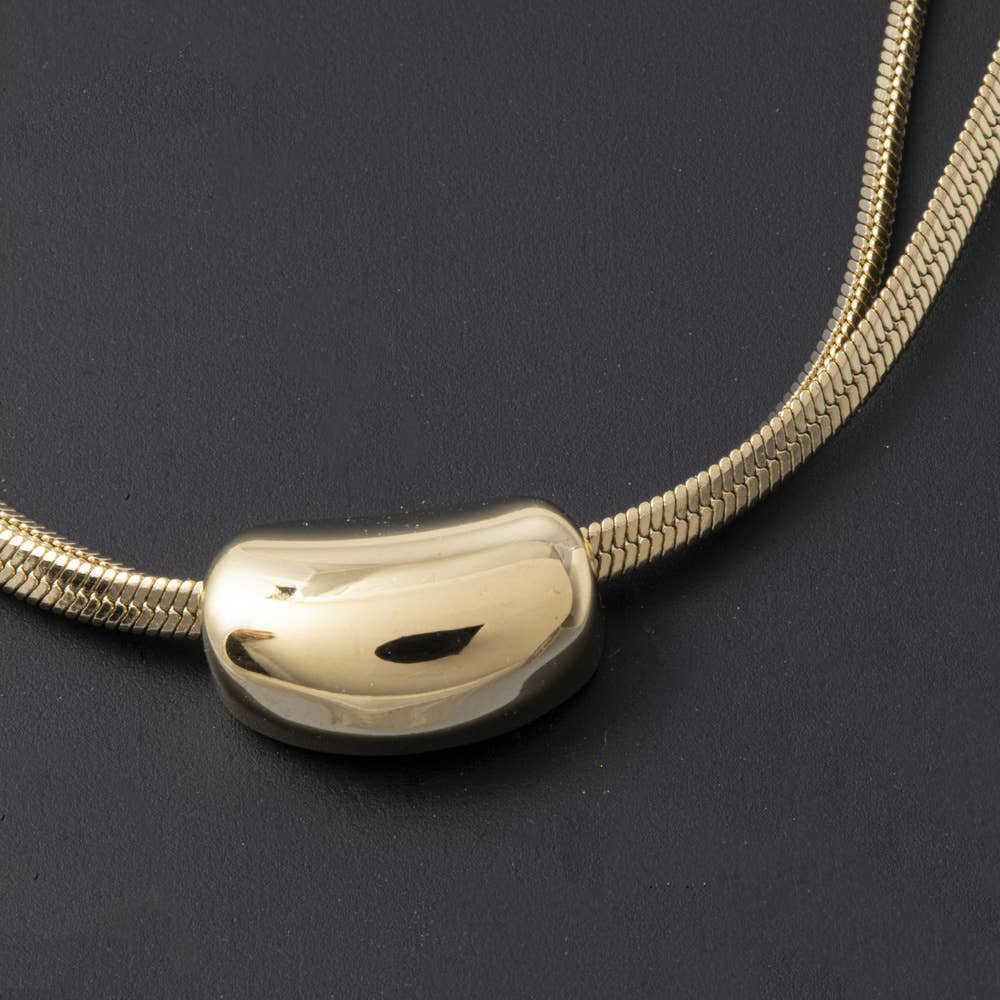 Double Strand Slider Necklace