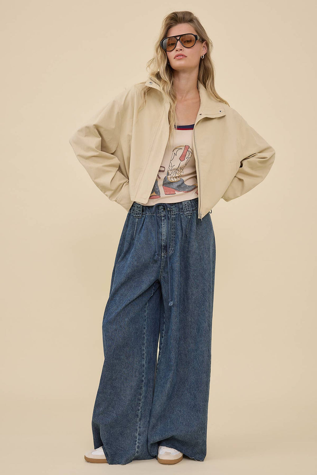 Josie Stand Collar Jacket