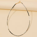 Mixed Seed Beaded Necklace