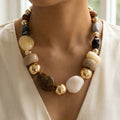 Chunky Resin Statement Necklace