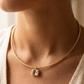 Baguette Pendant Necklace