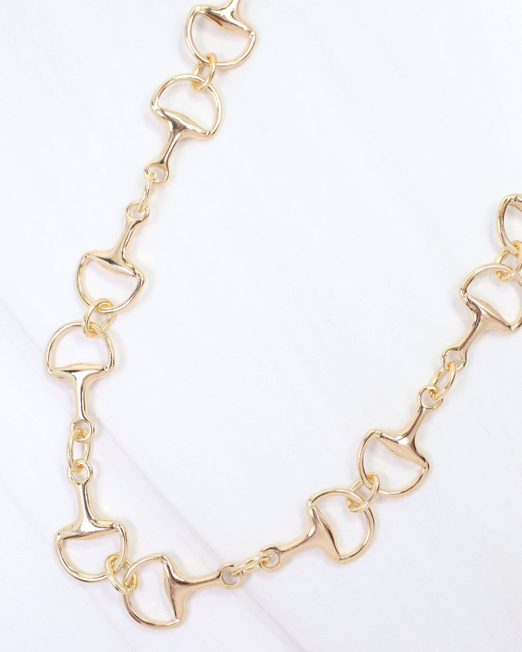 Ryder Horsebit Link Necklace