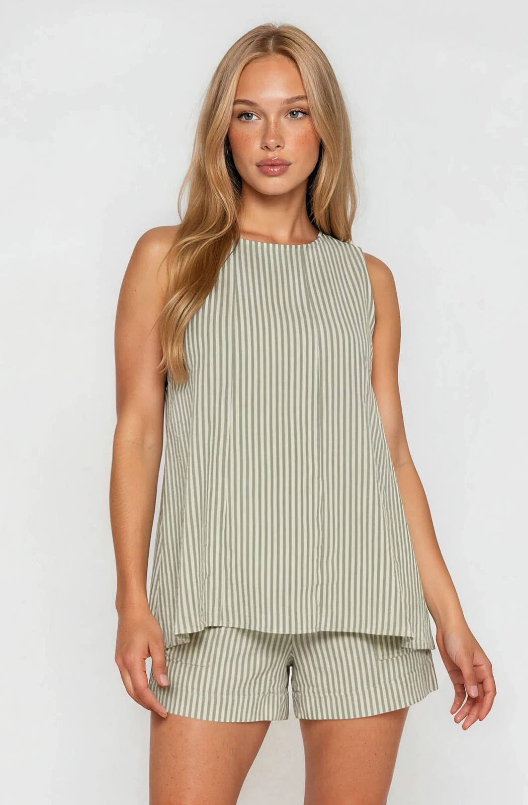 Julia Striped Matching Set