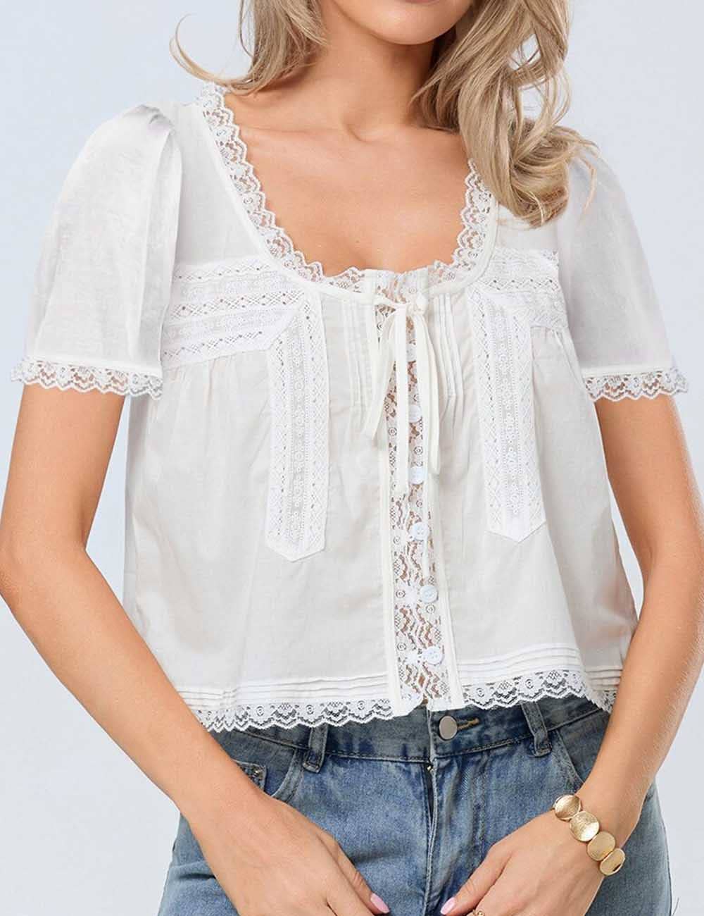 Charlotte Lace Top