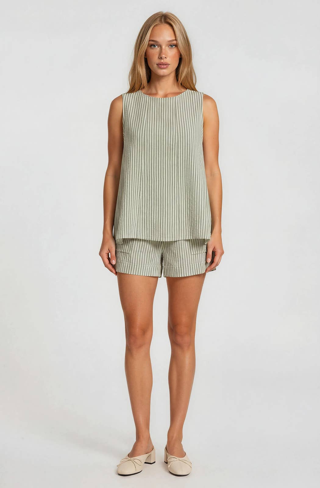 Julia Striped Matching Set