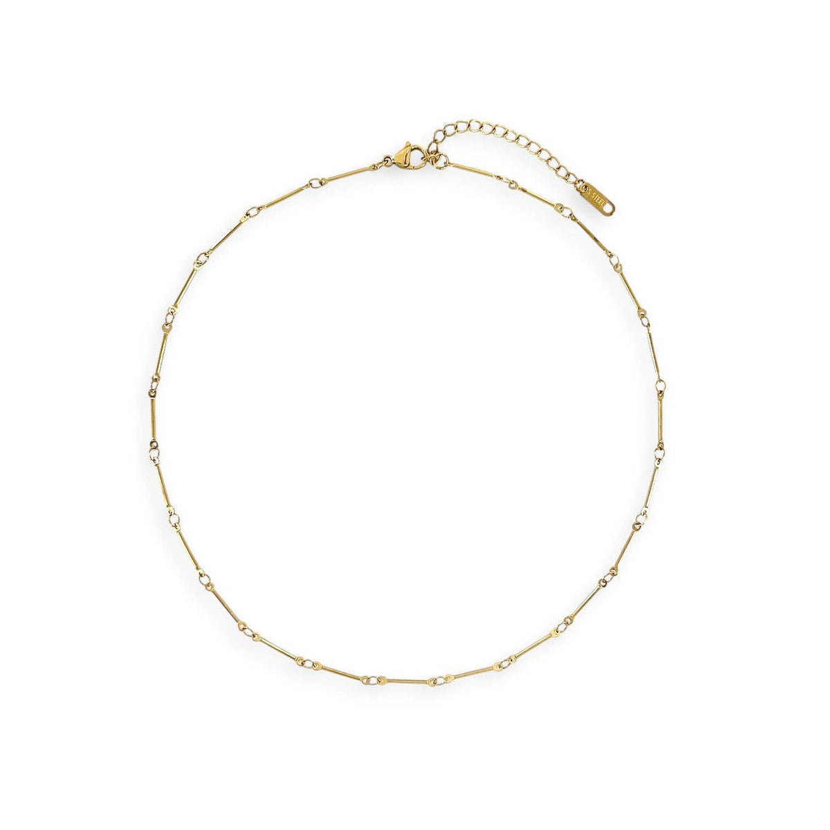 Water Resistant Bar Necklace