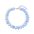 Bailey Beaded Necklace- Light Blue