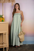 Smocked Summer Maxi Dress