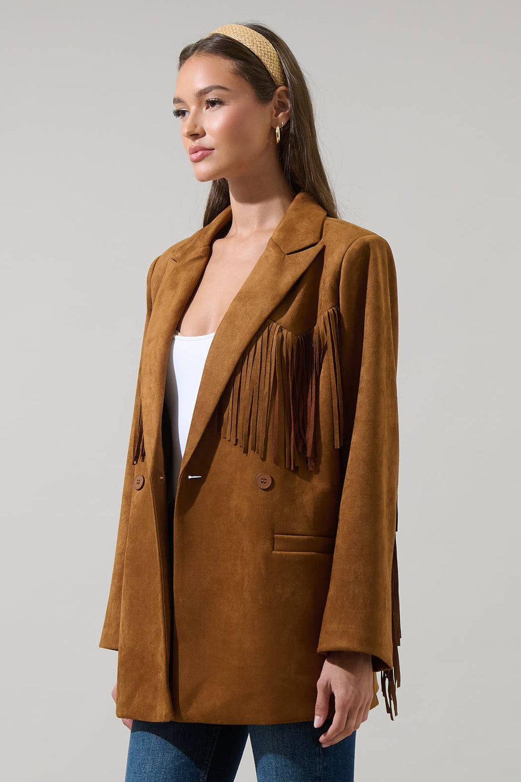 Out West Suede Finge Jacket