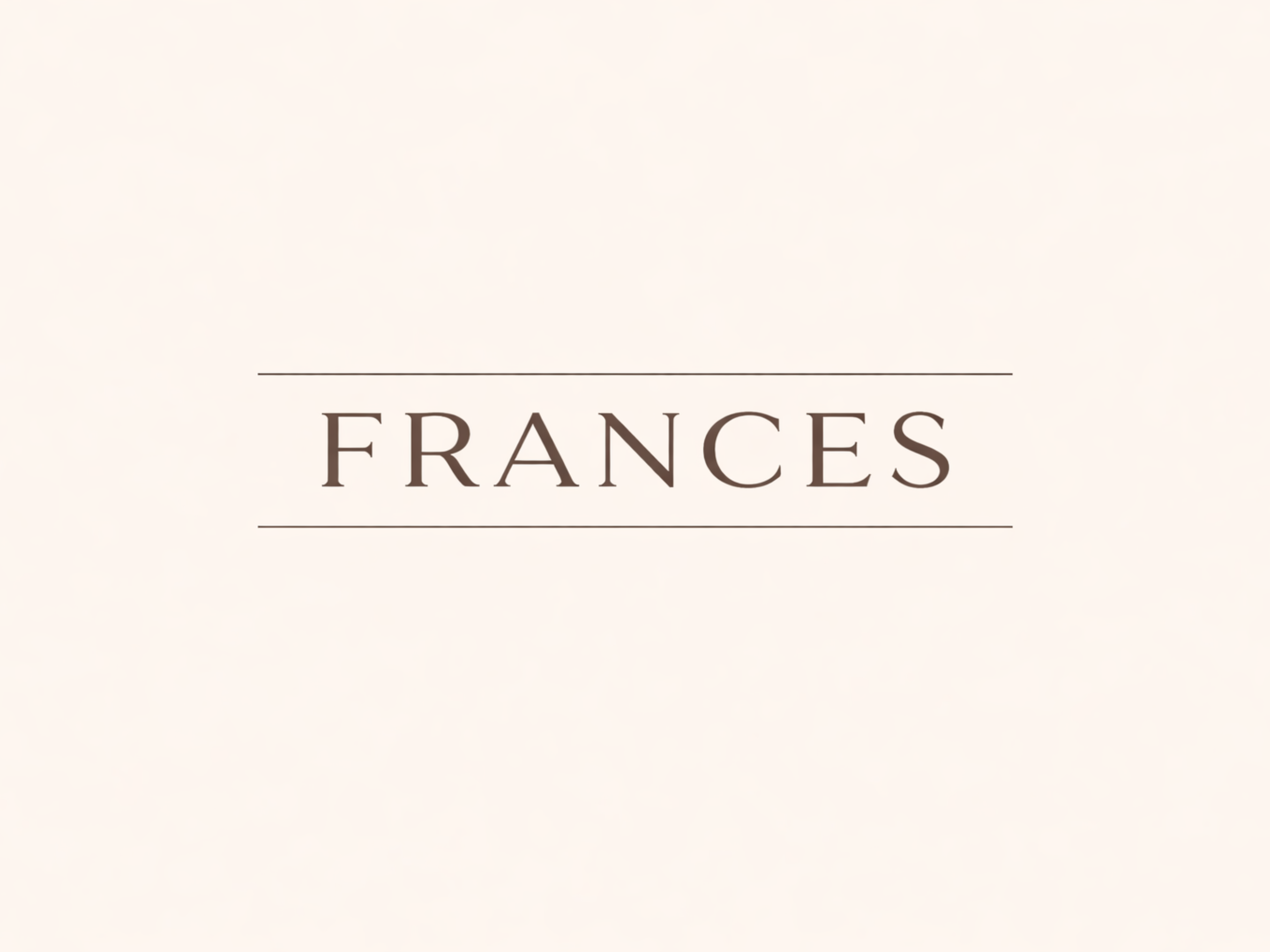 Frances Gift Card