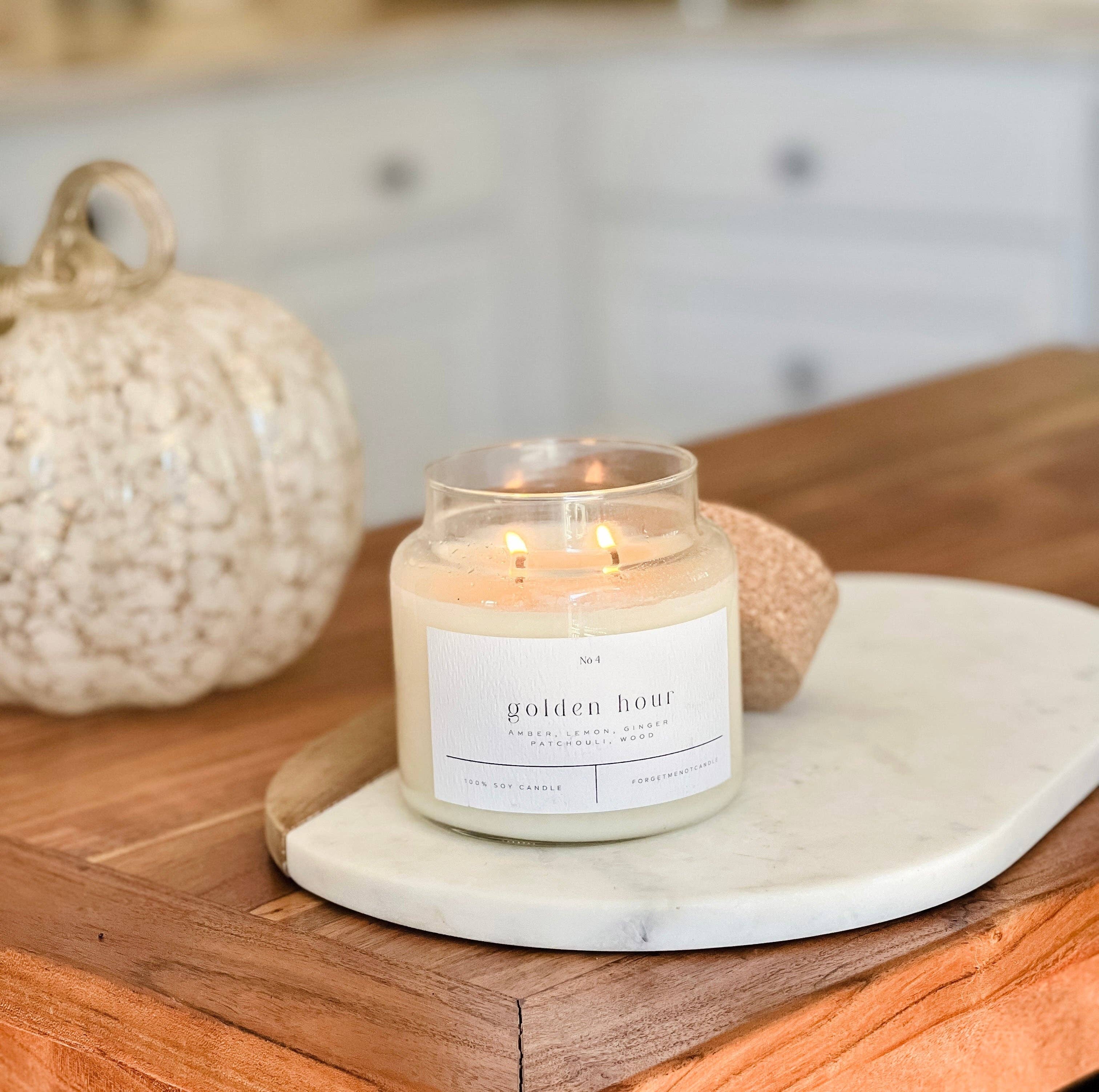 Golden Hour 22 oz Glass Candle