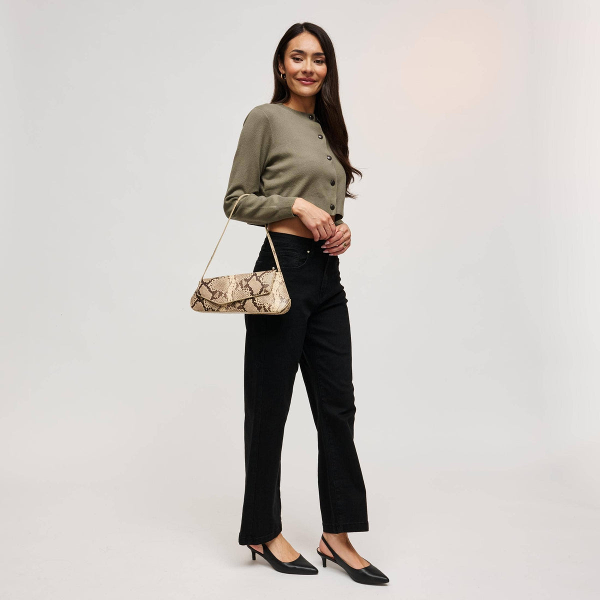 Mett Snake Shoulder Bag