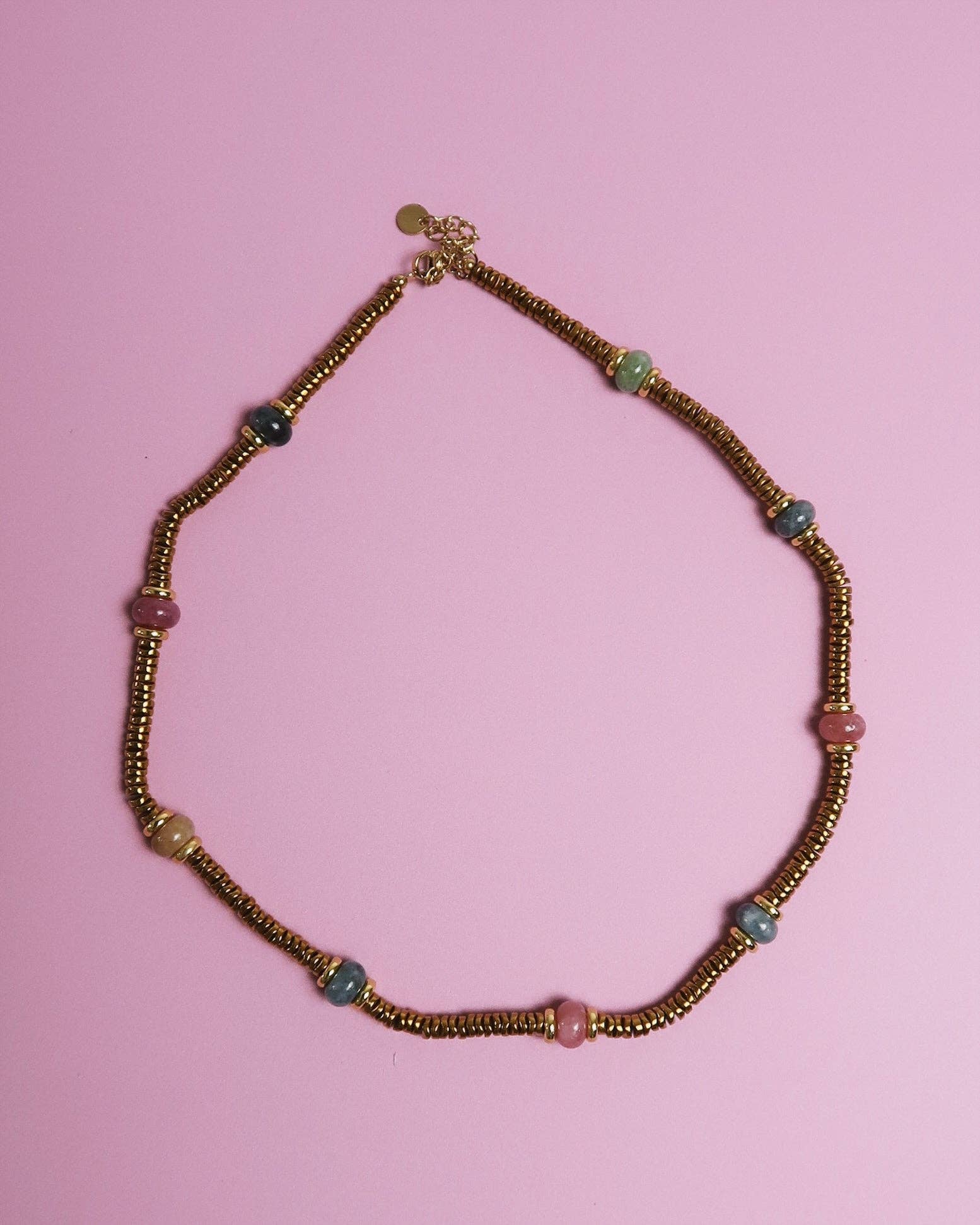 Nora Beaded Necklace : Multicolor
