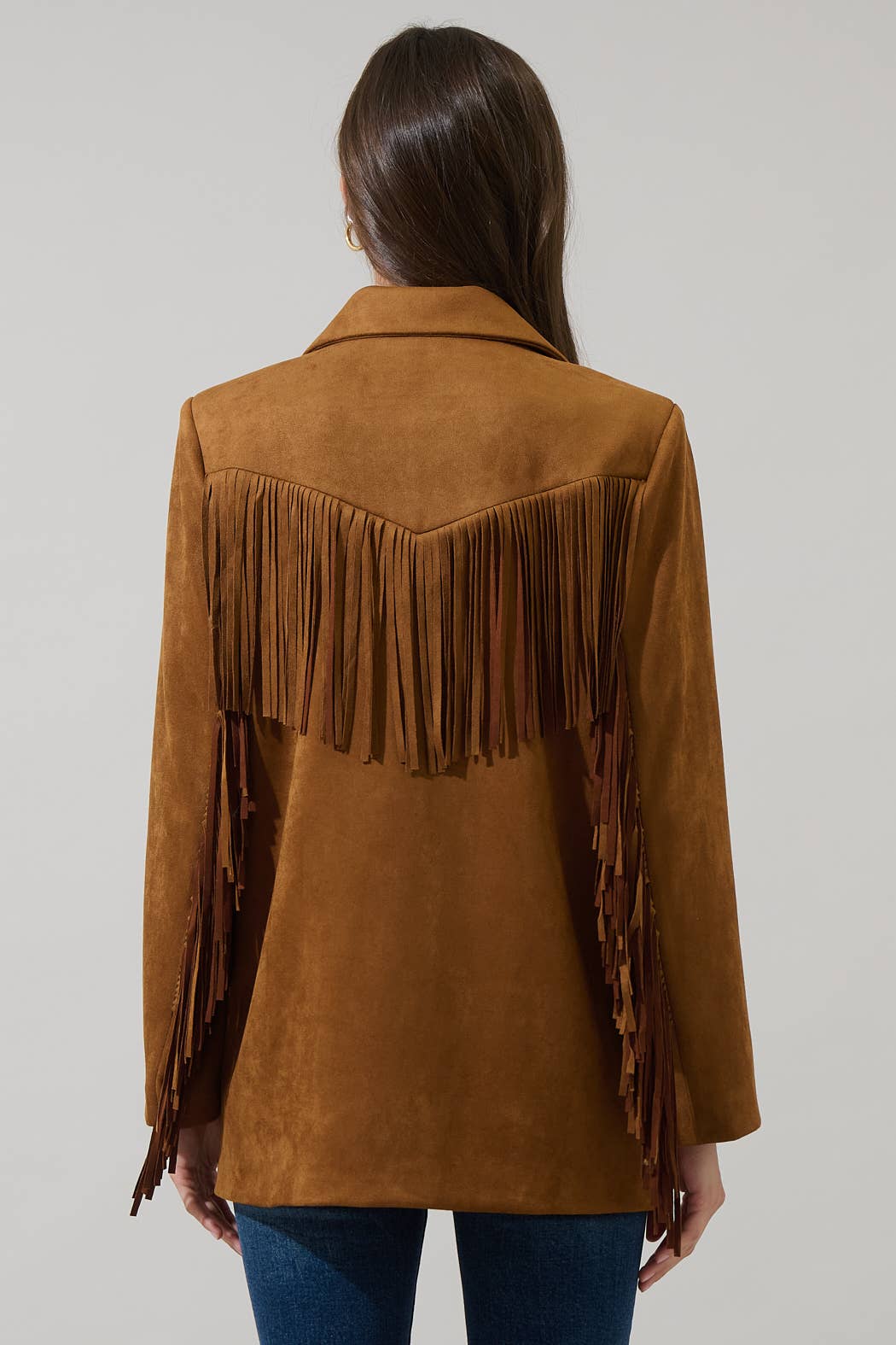 Out West Suede Finge Jacket
