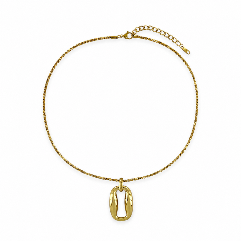 The Sculpted Gold Necklace