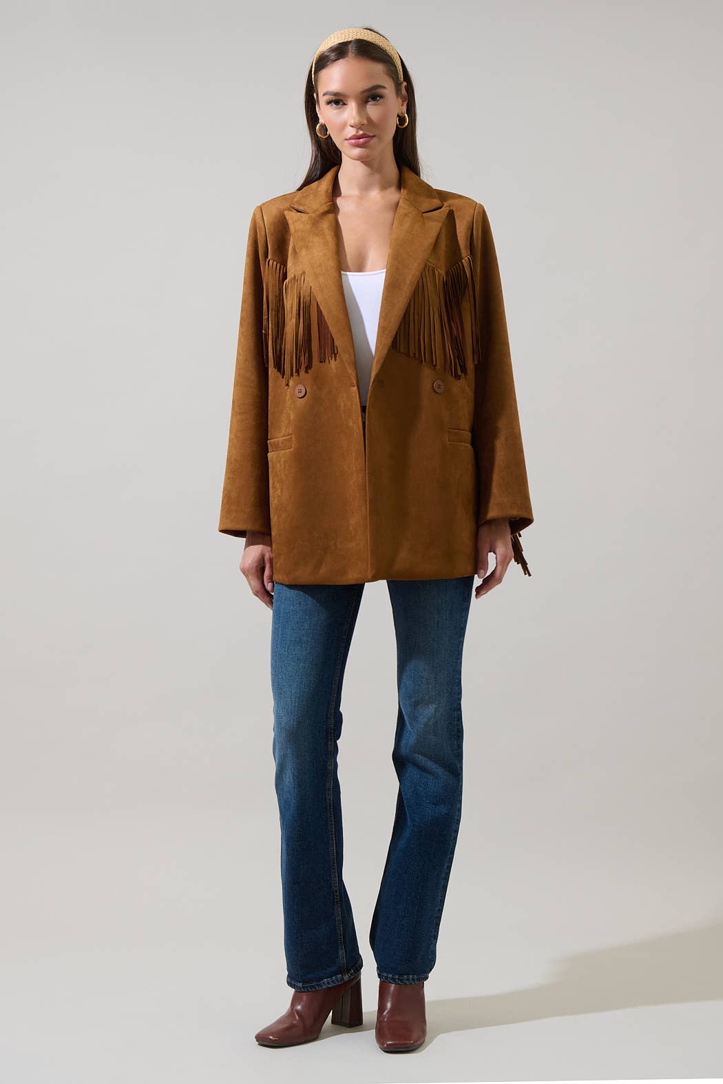Out West Suede Finge Jacket