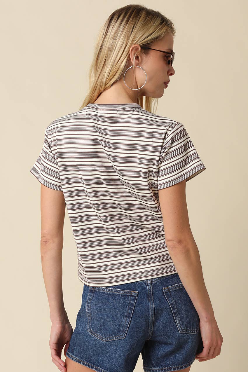 Mila Stripe Tee