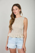 Allie Smocked Top