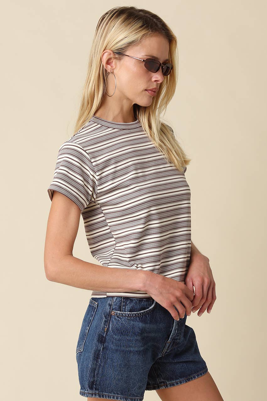 Mila Stripe Tee