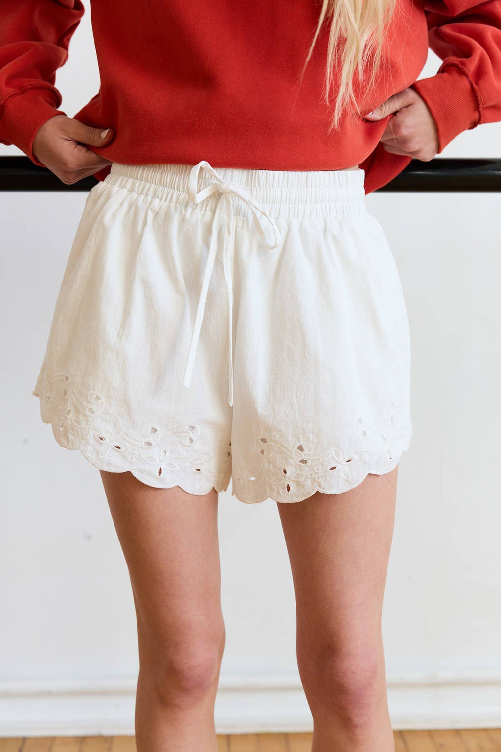 Seaside Eyelet Shorts