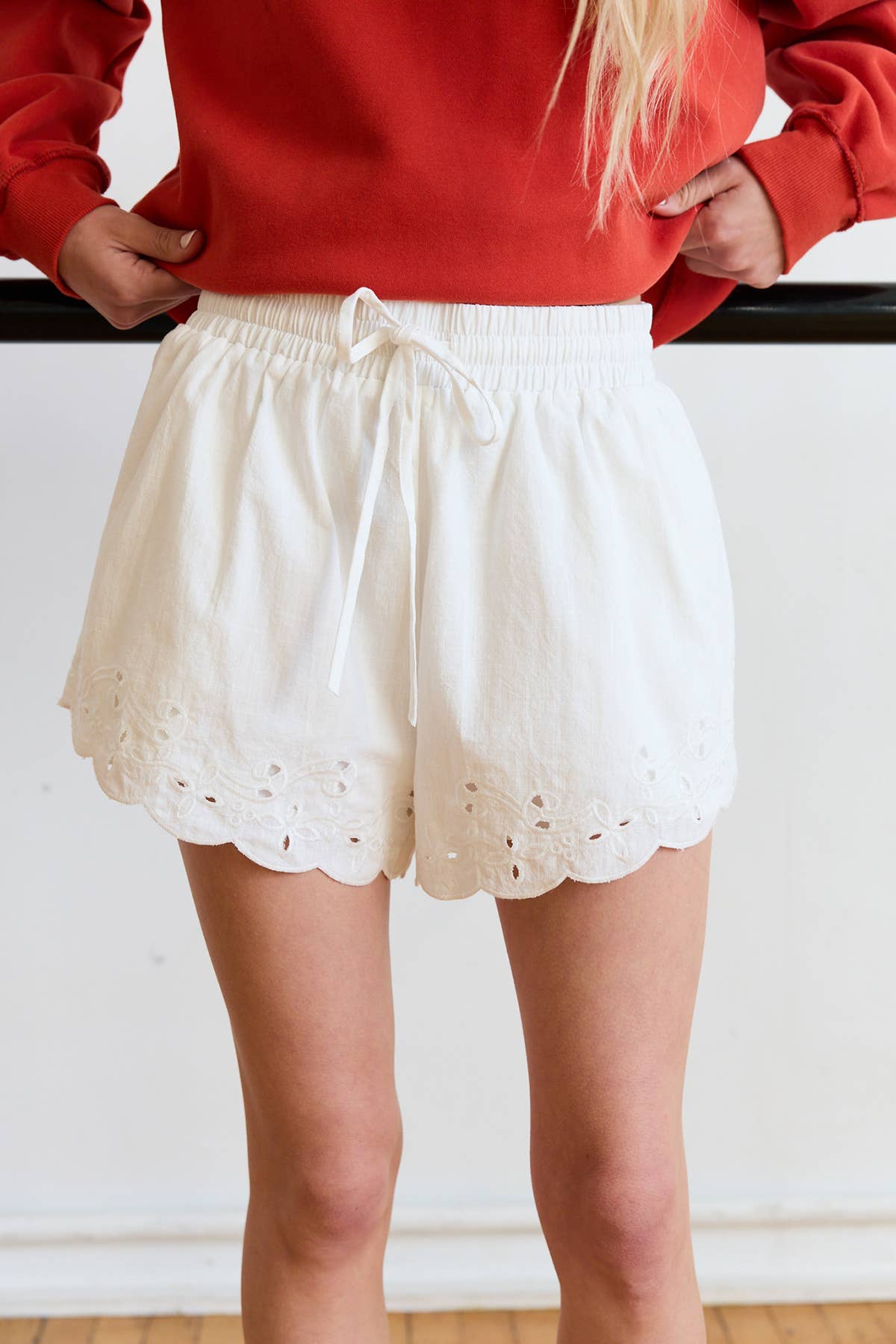 Seaside Eyelet Shorts