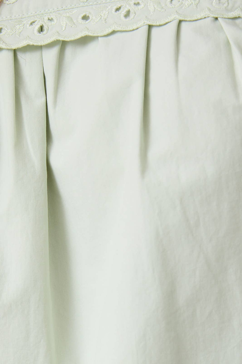 Katie Short Sleeve Eyelet Blouse