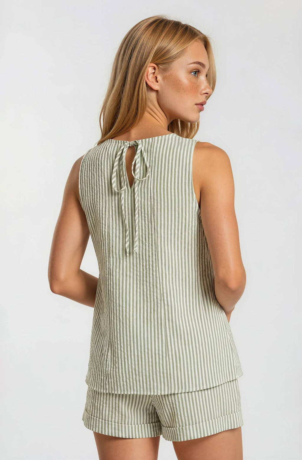 Julia Striped Matching Set