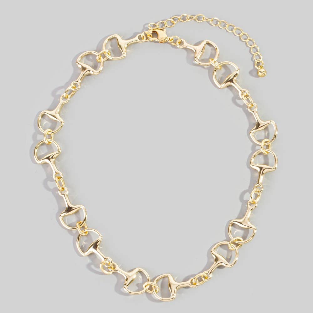 Horse Bit Link Necklace