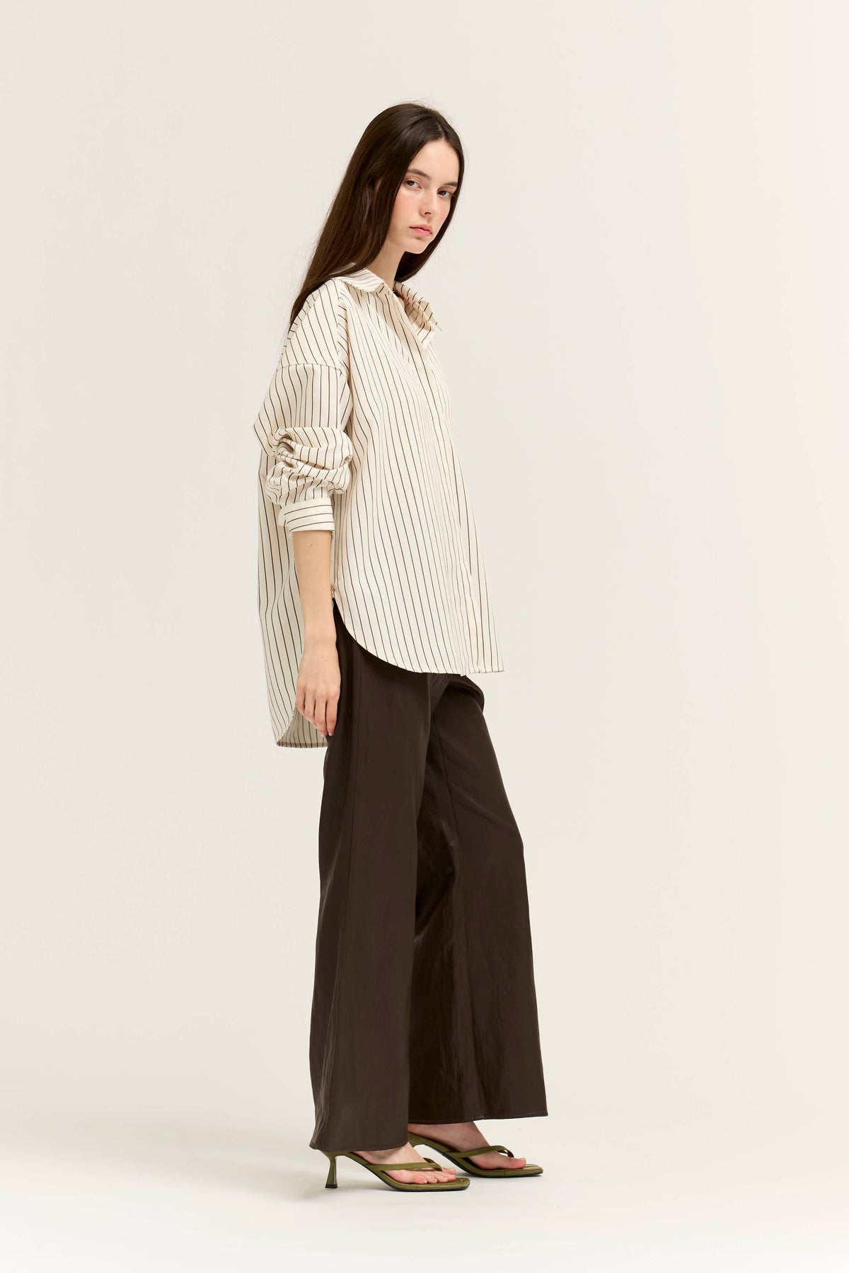Olivia Everyday Stripe Relaxed Button Down